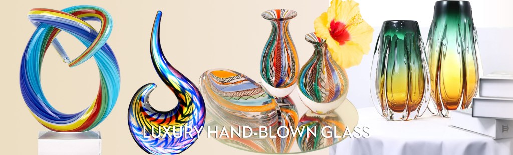 Hand-blown glass